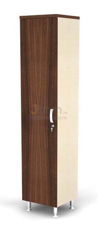 Мебель для персонала Шкаф закрытый 5-ур. левый BR81.0506