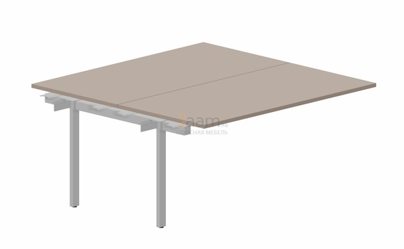 Мебель для персонала Составной стол на 2 рабочих места PEN2TPS168 - приставной элемент