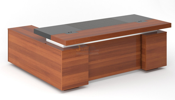 Кабинет руководителя Стол письменный с тумбой и приставкой LVP19010106