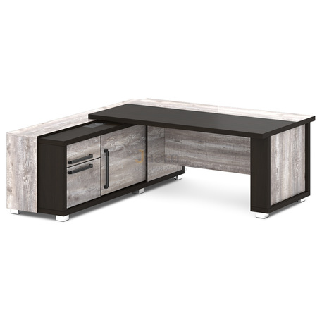 Кабинет руководителя Стол с греденцией L-16пр/л